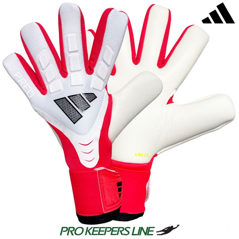 ADIDAS PREDATOR GL PRO STRAP WHITE/LUCID RED/BLACK